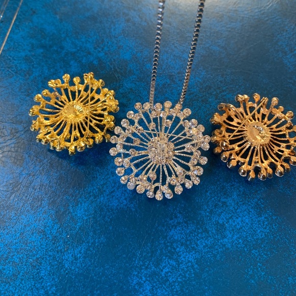 Brooch/ Necklace Set (Versatile) - Picture 3 of 5